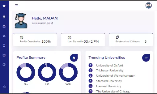 College Finder App